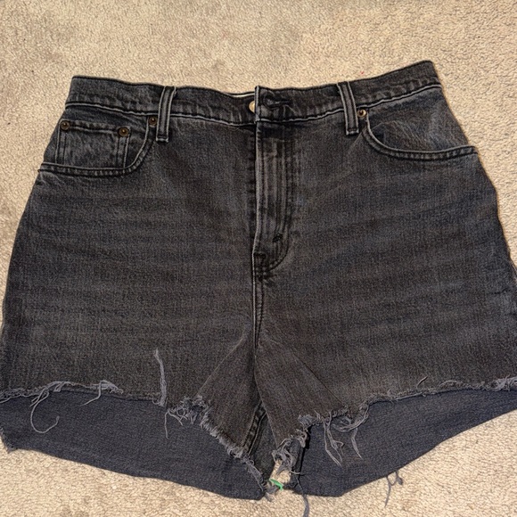 Abercrombie & Fitch Pants - Abercrombie & Fitch Dark Gray Jean Shorts